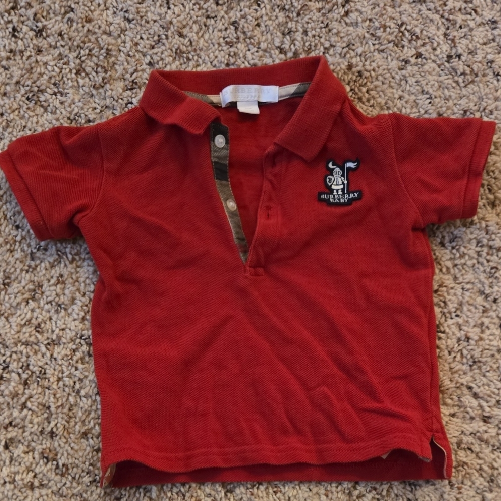 Red Kids Polo Shirt
